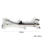 pilates aluminum foldable reformer dimension